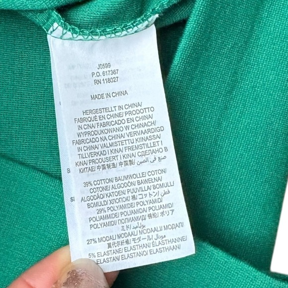 Boden Florence Ponte green Shift Dress size 8L - Picture 9 of 11